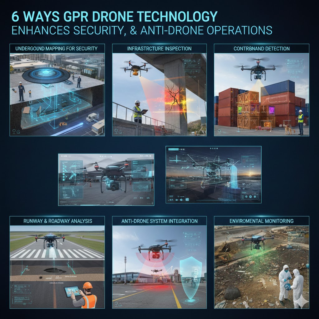 6 Ways Gpr Drone Technology Boosts Security, Inspection & Anti-Drone Defense