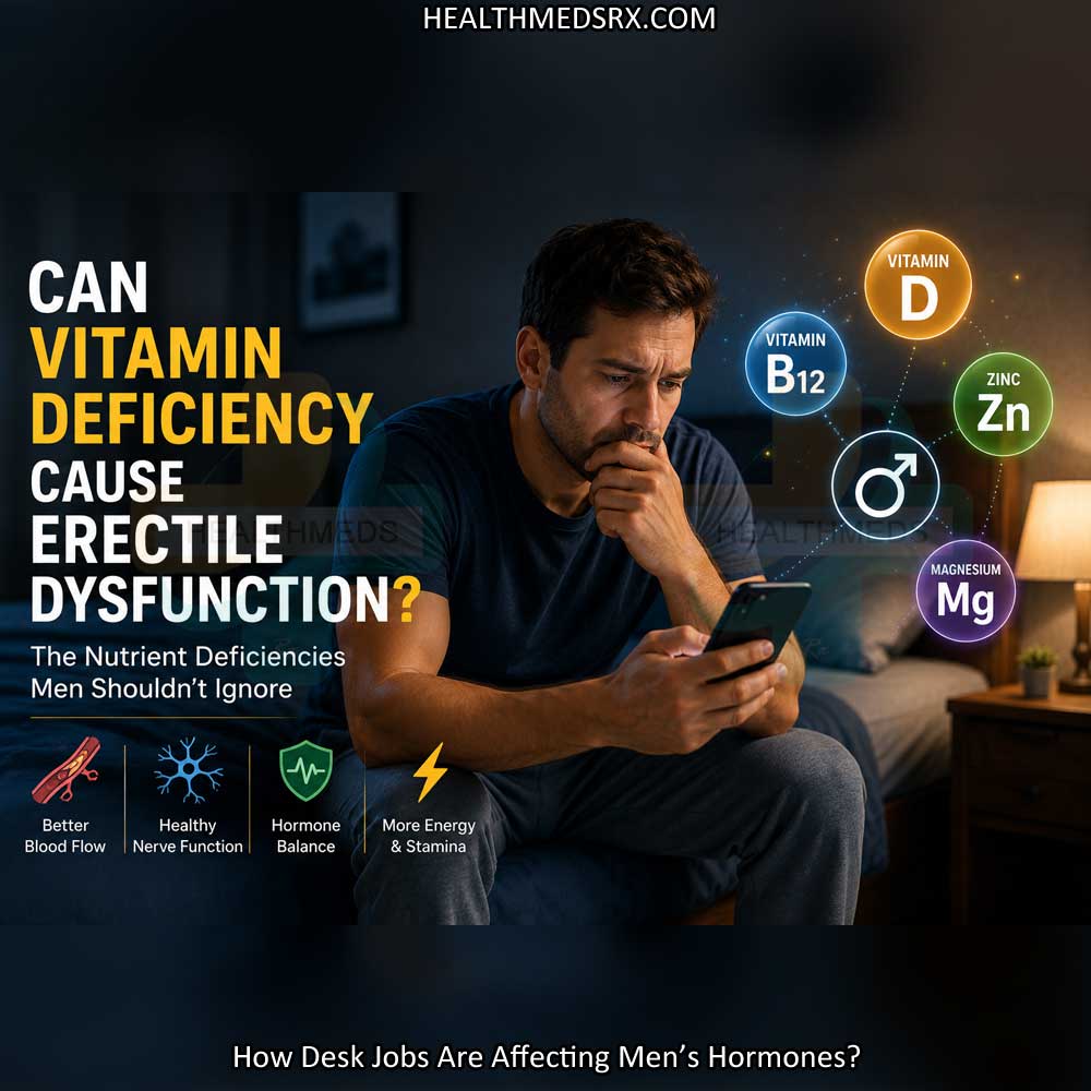 Can Vitamin Deficiency Cause Erectile Dysfunction? Signs Men Should Never Ignore - HealthMedsrx.com